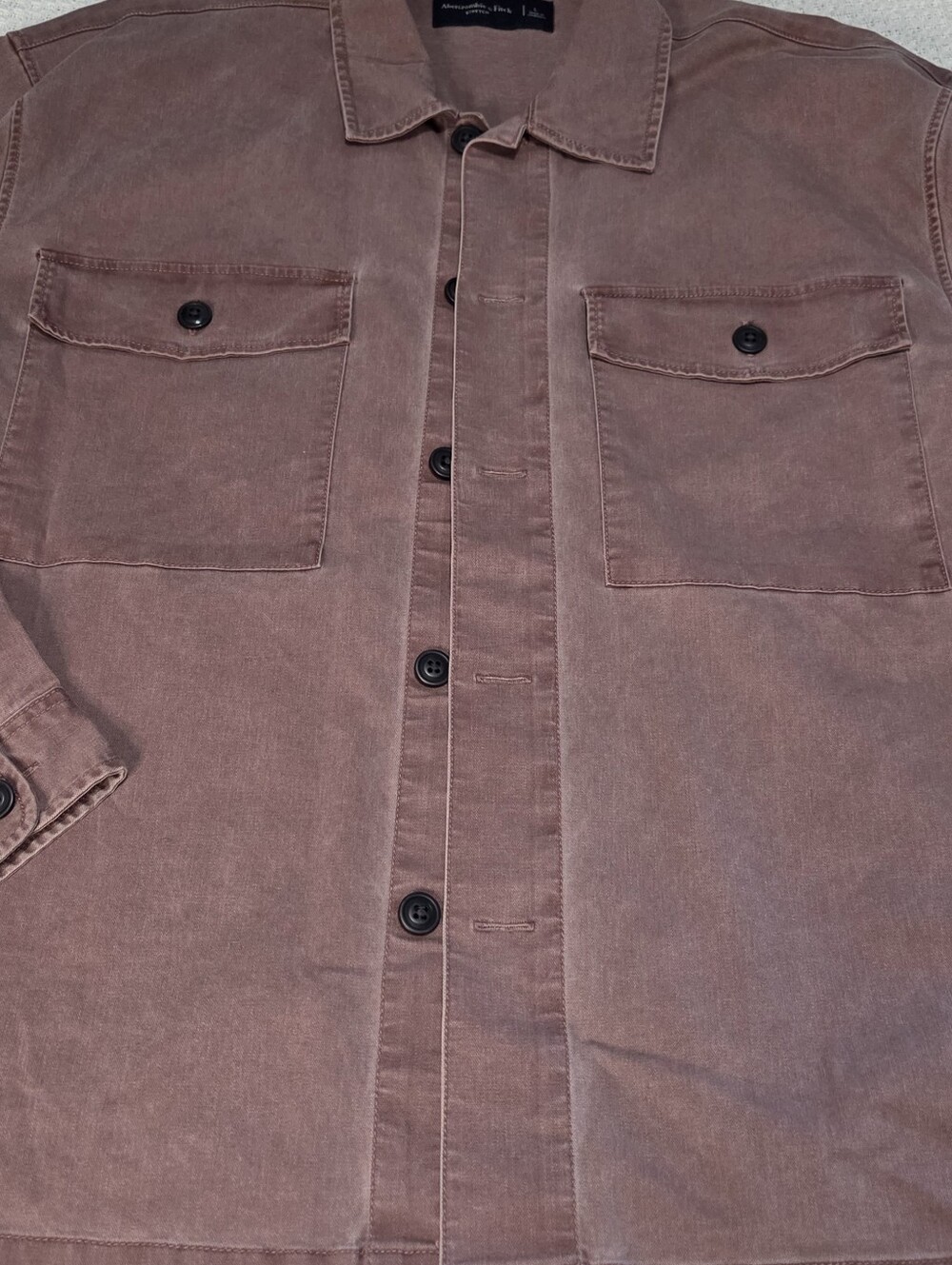 Abercrombie Shirt/ Jacket Size Large - Picture 3 of 7